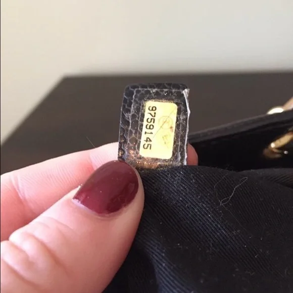 CHANEL Quilted Black Tote with Gold Chain - Picture 2 of 4